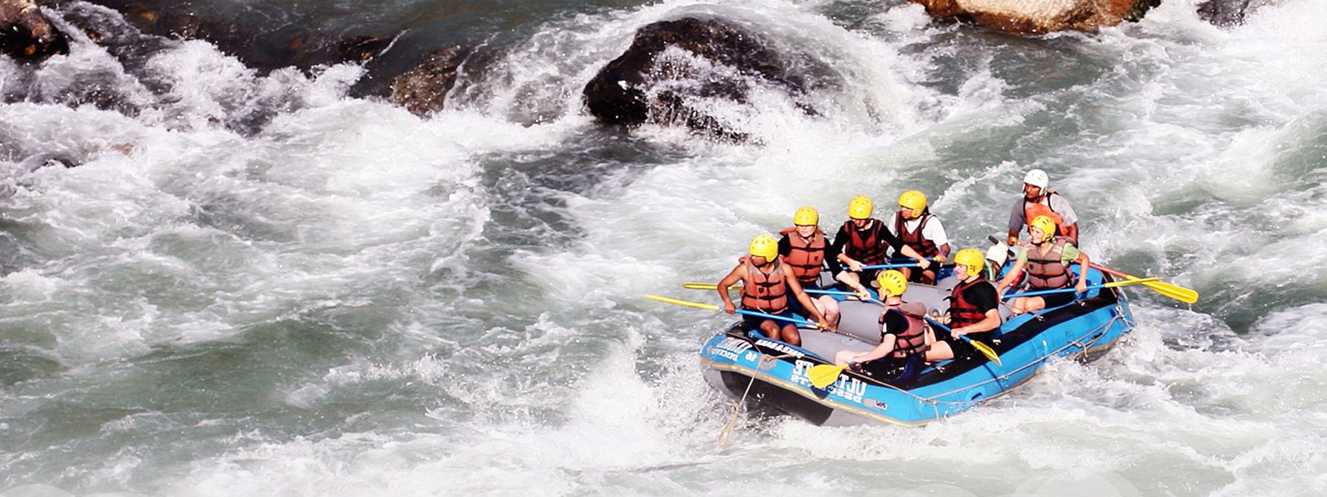 Raft riding